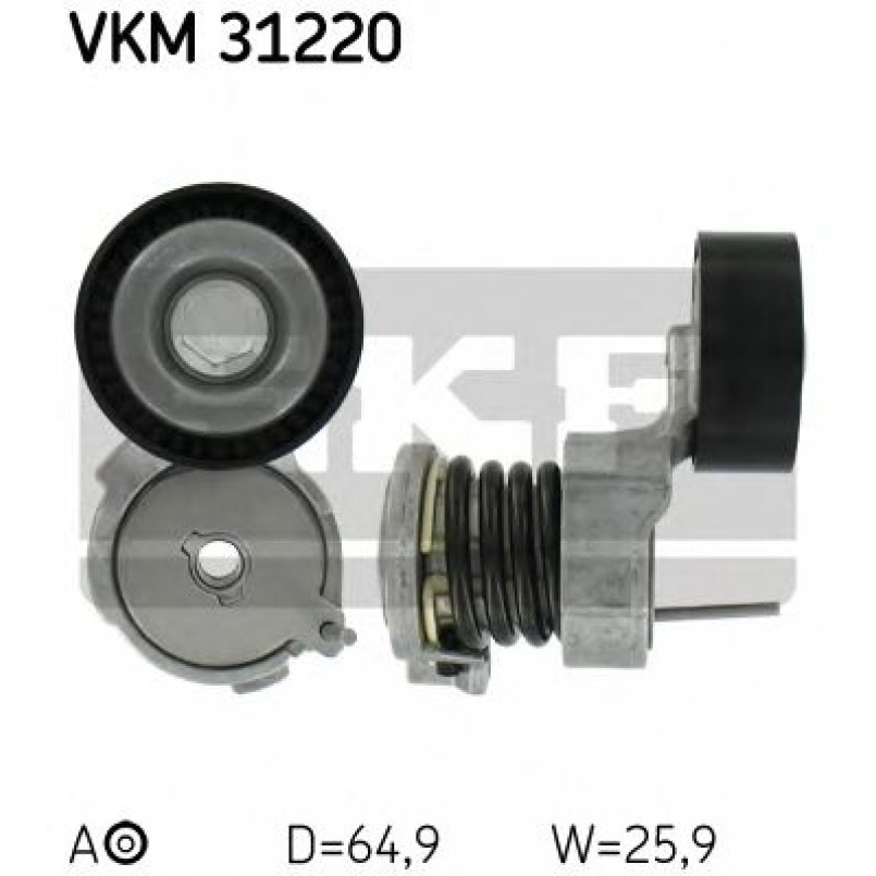 VKM 31220 SKF Натягувач поліклинового ременя